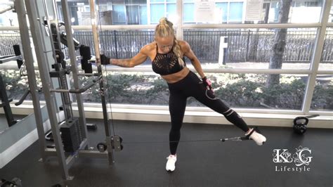 cable side kickbacks|Cable Glutes Sidekicks